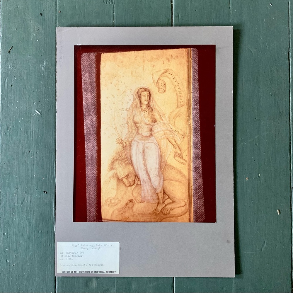 St. Euphemia” 1970s UC Berkeley Art History Archive Print